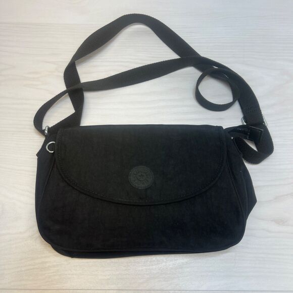 Kipling Sunita Crossbody Black Comfortable Durable Multipocket - Picture 1 of 11
